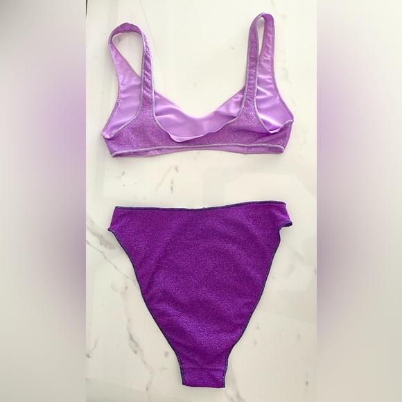 Oseree Lumiere 90s Bikini Set Sz S/L $280 - Picture 3 of 5